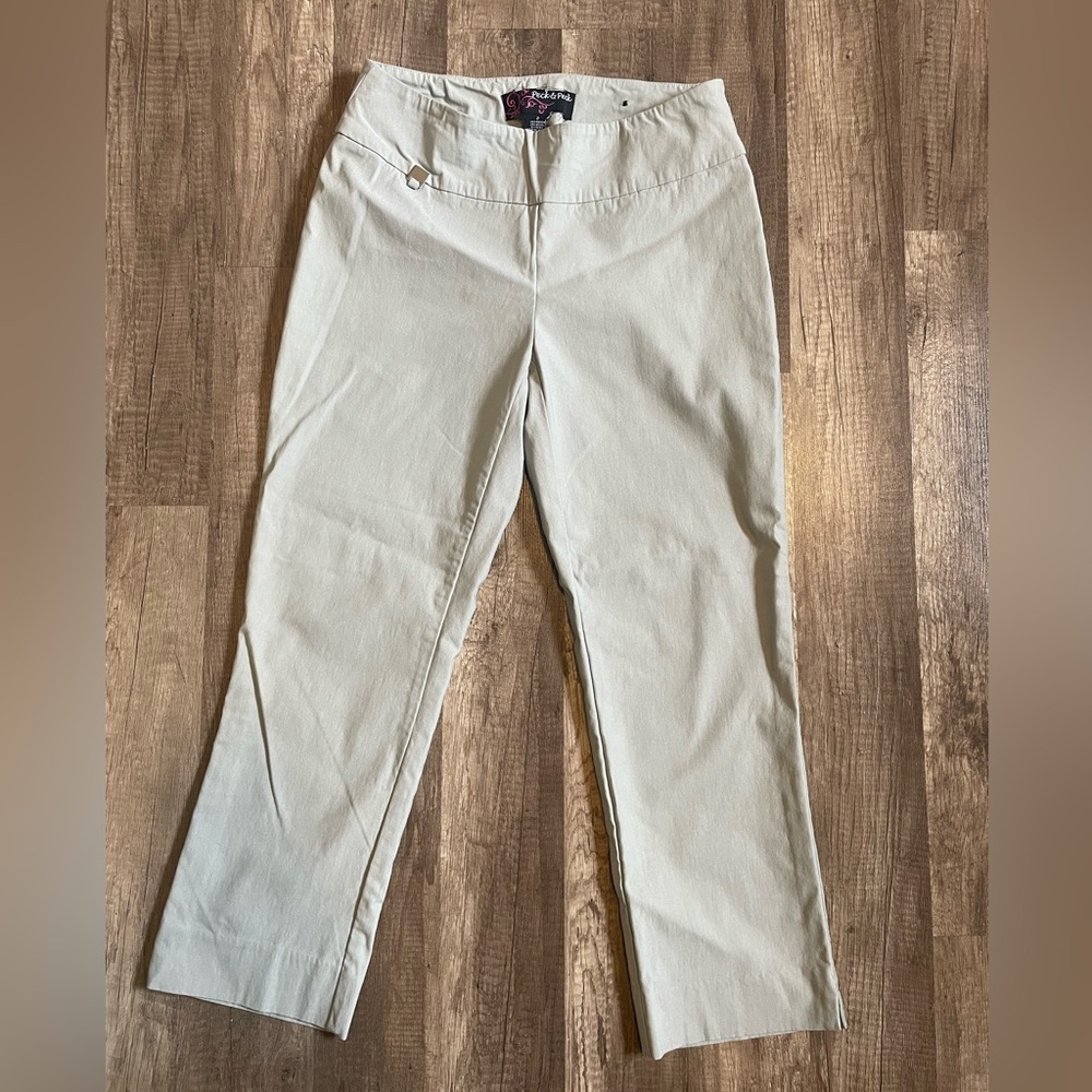 Peck & Peck pull on ankle pant